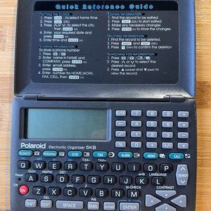 Polaroid PDA Electronic Organizer 5KB Personal‎ Pocket PC Calculator